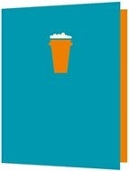 Dobbelt kort 85x125, ølglass