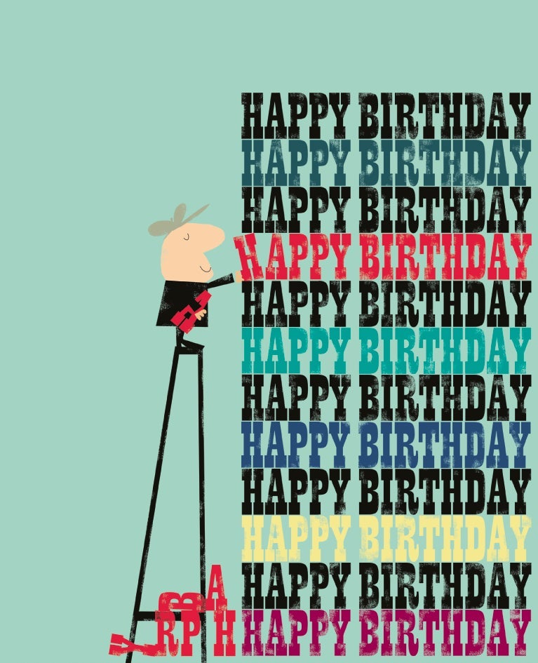 Dobbelt kort Ink Press, Mann i stige