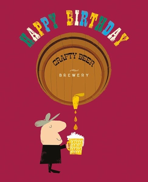 Dobbelt kort Ink Press, HB Øltønne