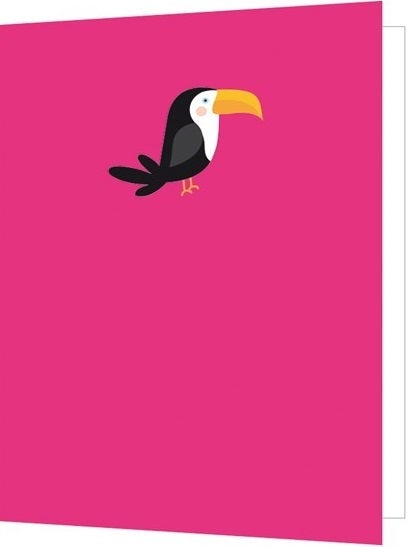 Dobbelt kort 85x125,  toucan