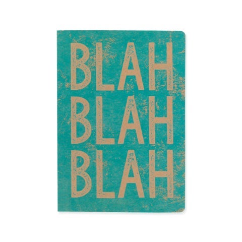 A5 NOTEBOOK KRAFT TYPO