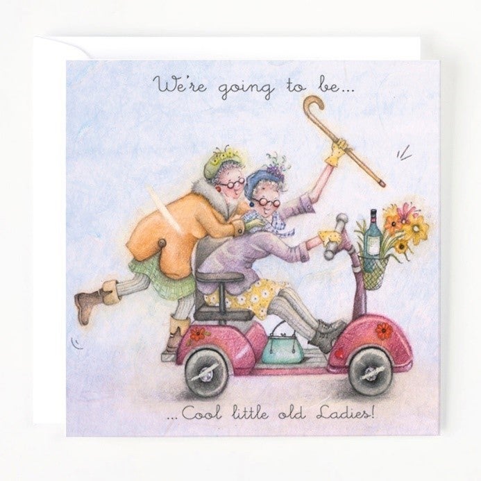 Kort Berni Parker Cool Old Ladies