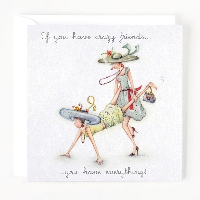 Kort Berni Parker If you have crazy Friends