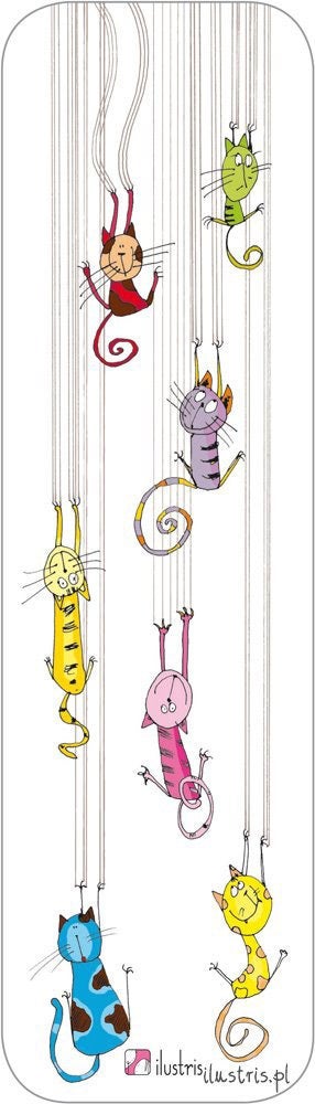 Bokmerke 6x21 Ilustris katter