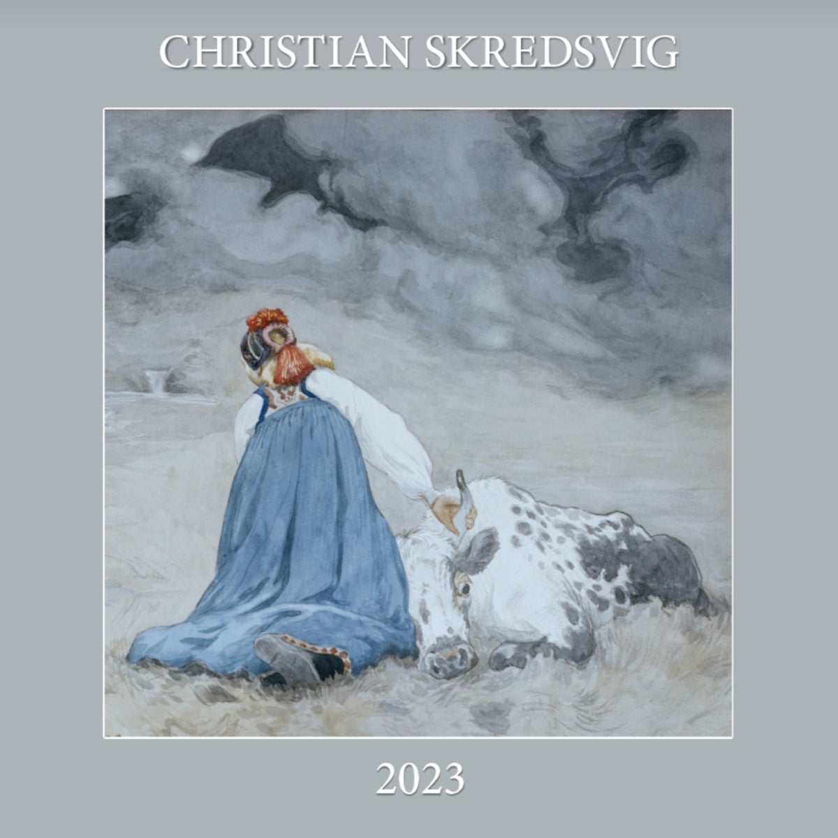 Kalender 2023 Christian Skredsvig 30x30cm