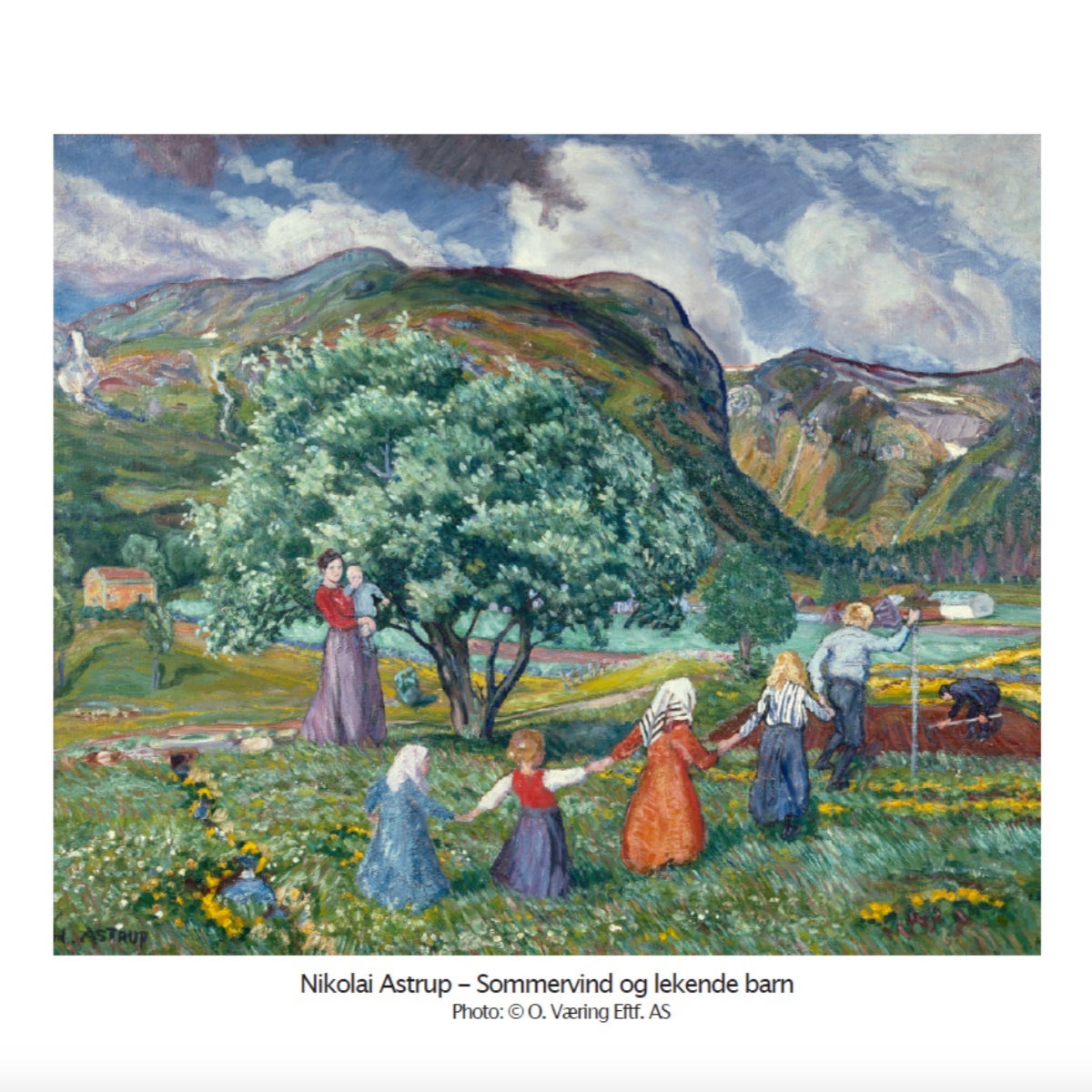 Kalender 2023 Norske Kunstnere 18x18cm