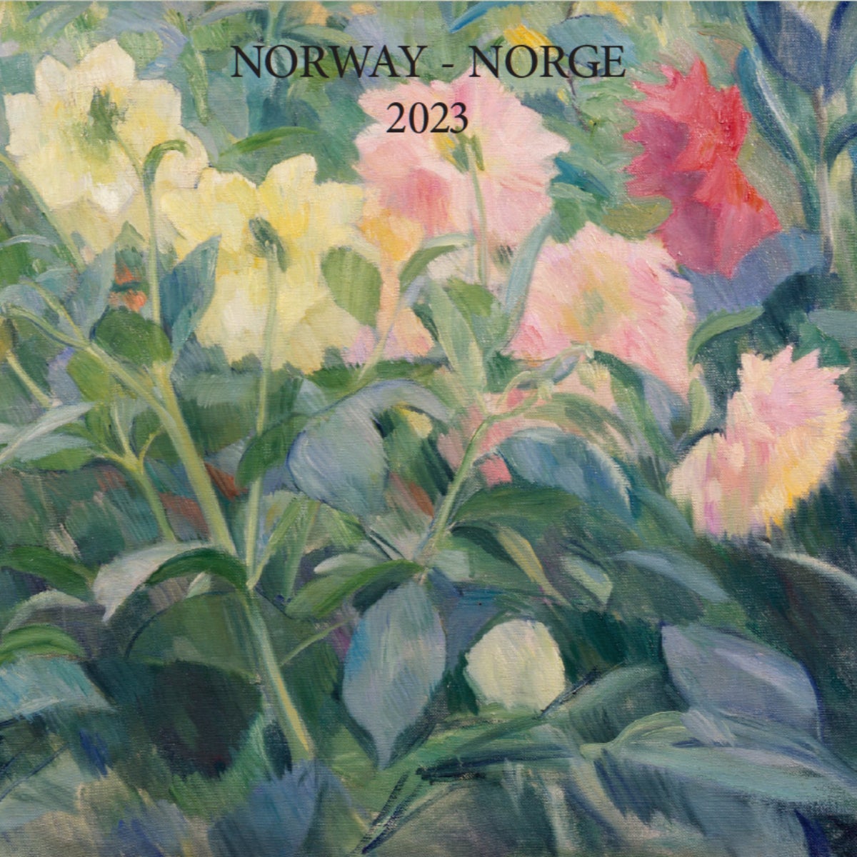 Kalender 2023 Norske Kunstnere 18x18cm