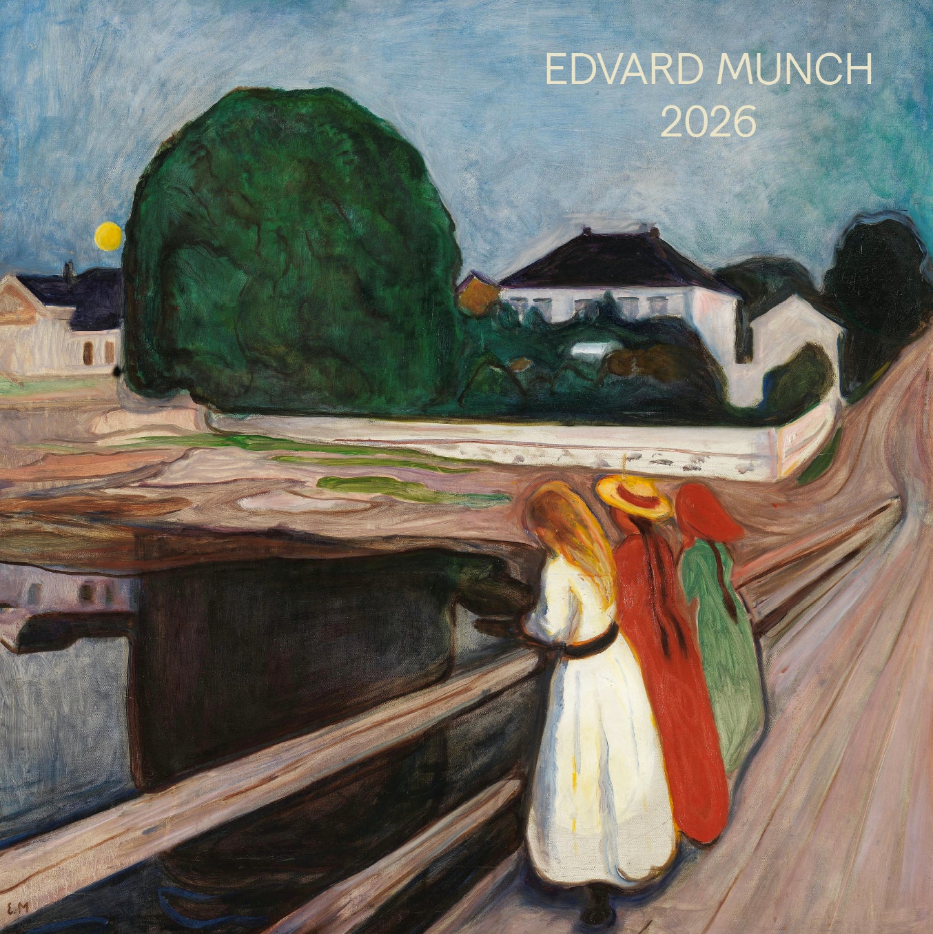 Kalender 2026 E. Munch 30X30Cm