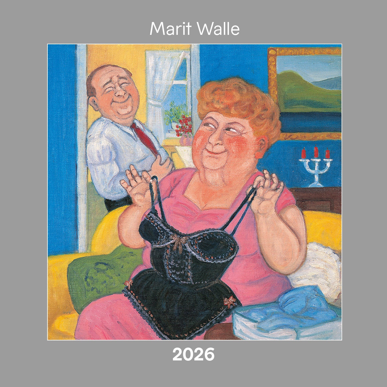 Kalender 2026 Marit Walle 30X30Cm