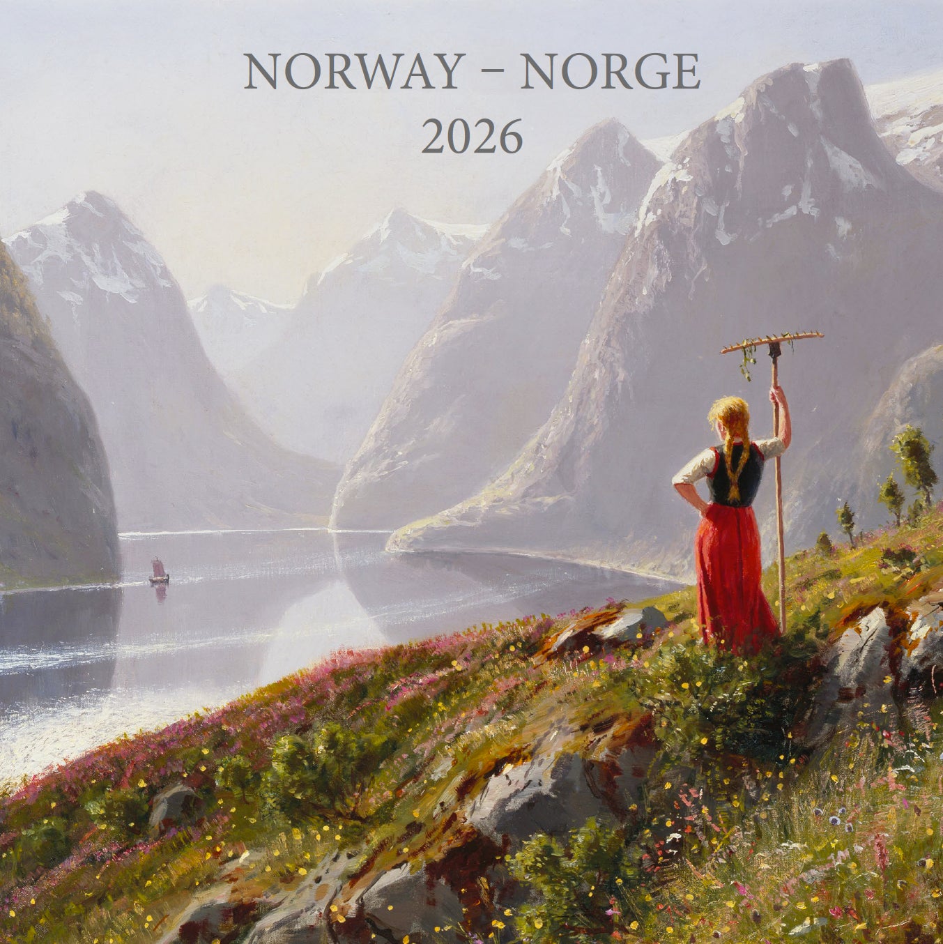 Kalender 2026 Norske Kunstnere 30X30Cm