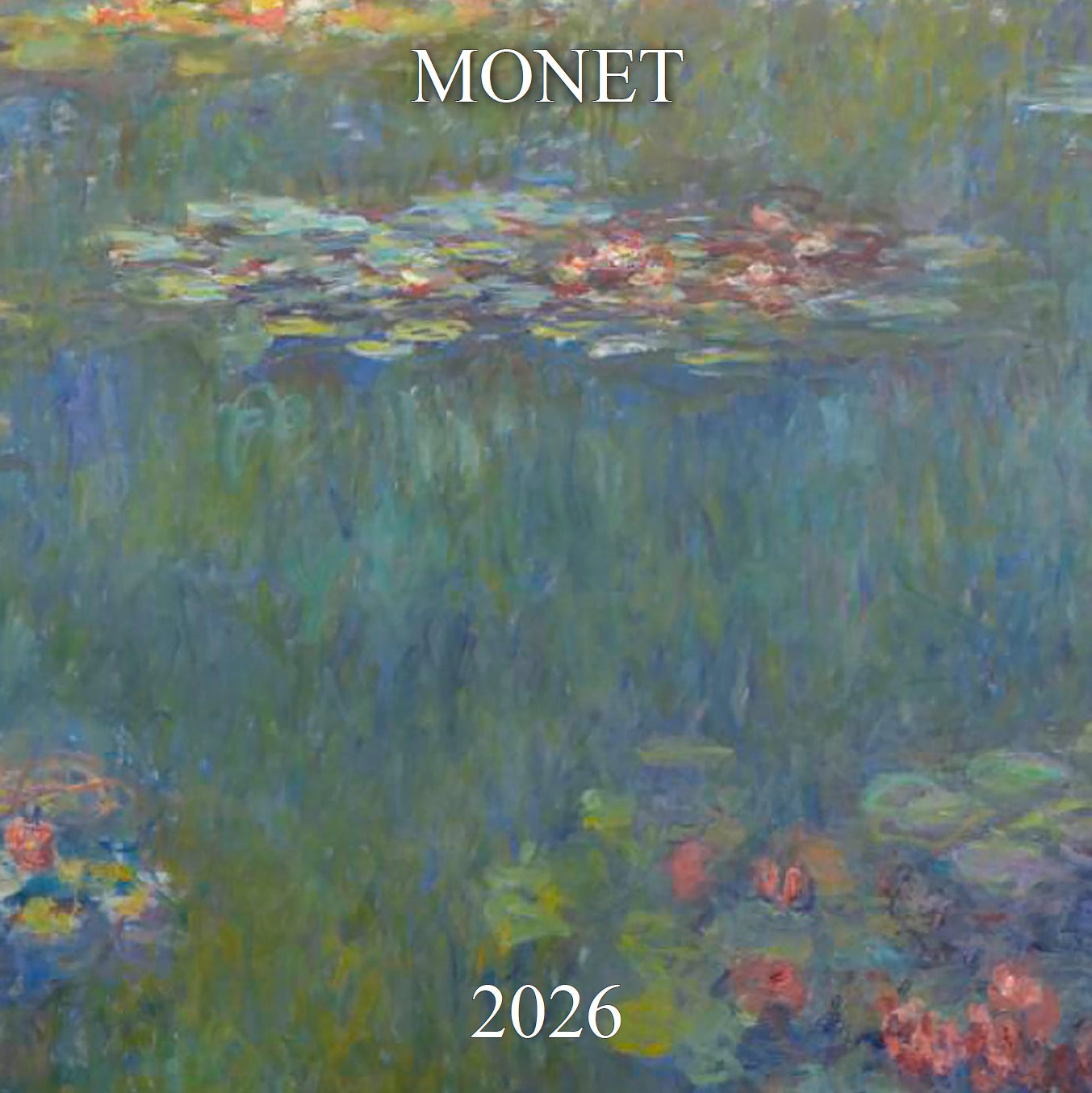 Kalender 2026 Monet 18X18Cm