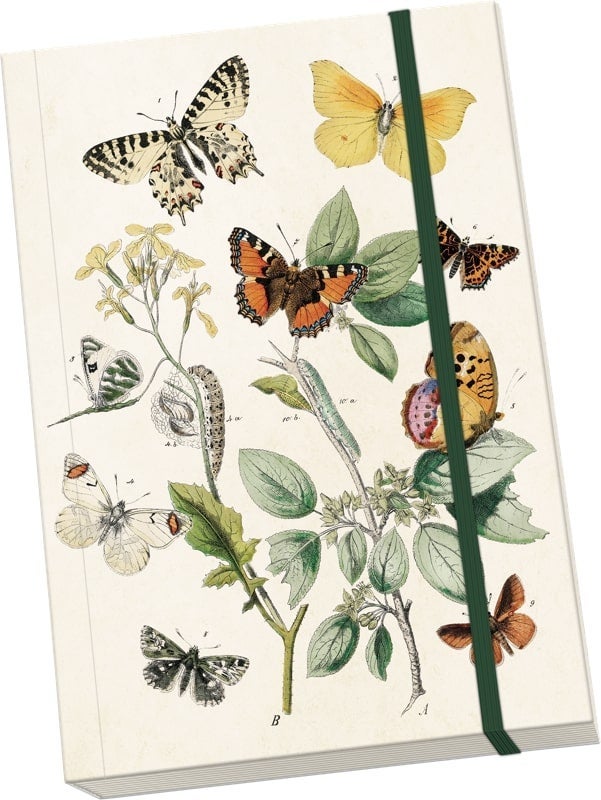 Notatbok Sköna Ting A5 Sommerfugler