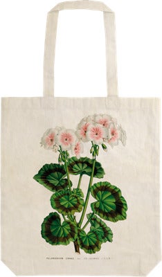 Handlenett Sköna Ting Geranium white