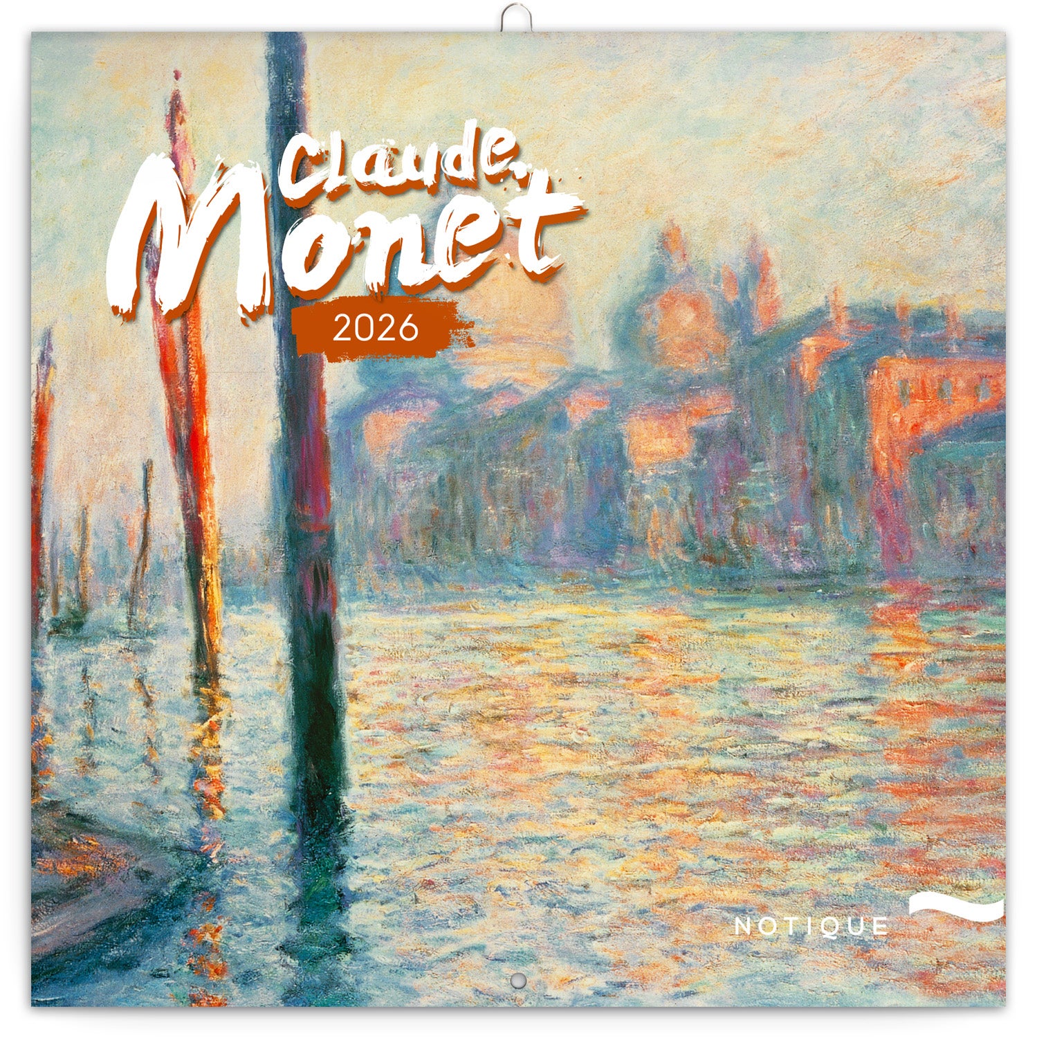 Kalender 2026 30x30 Claude Monet