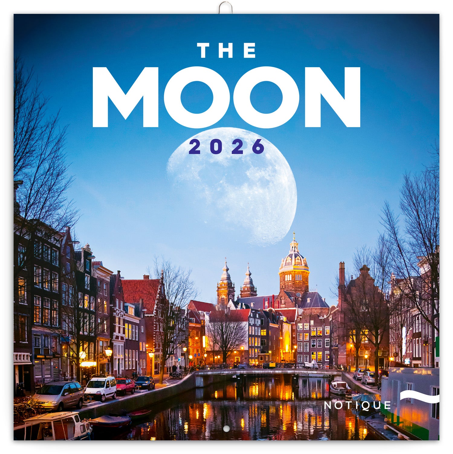 Kalender 2026 The Moon 30X30Cm