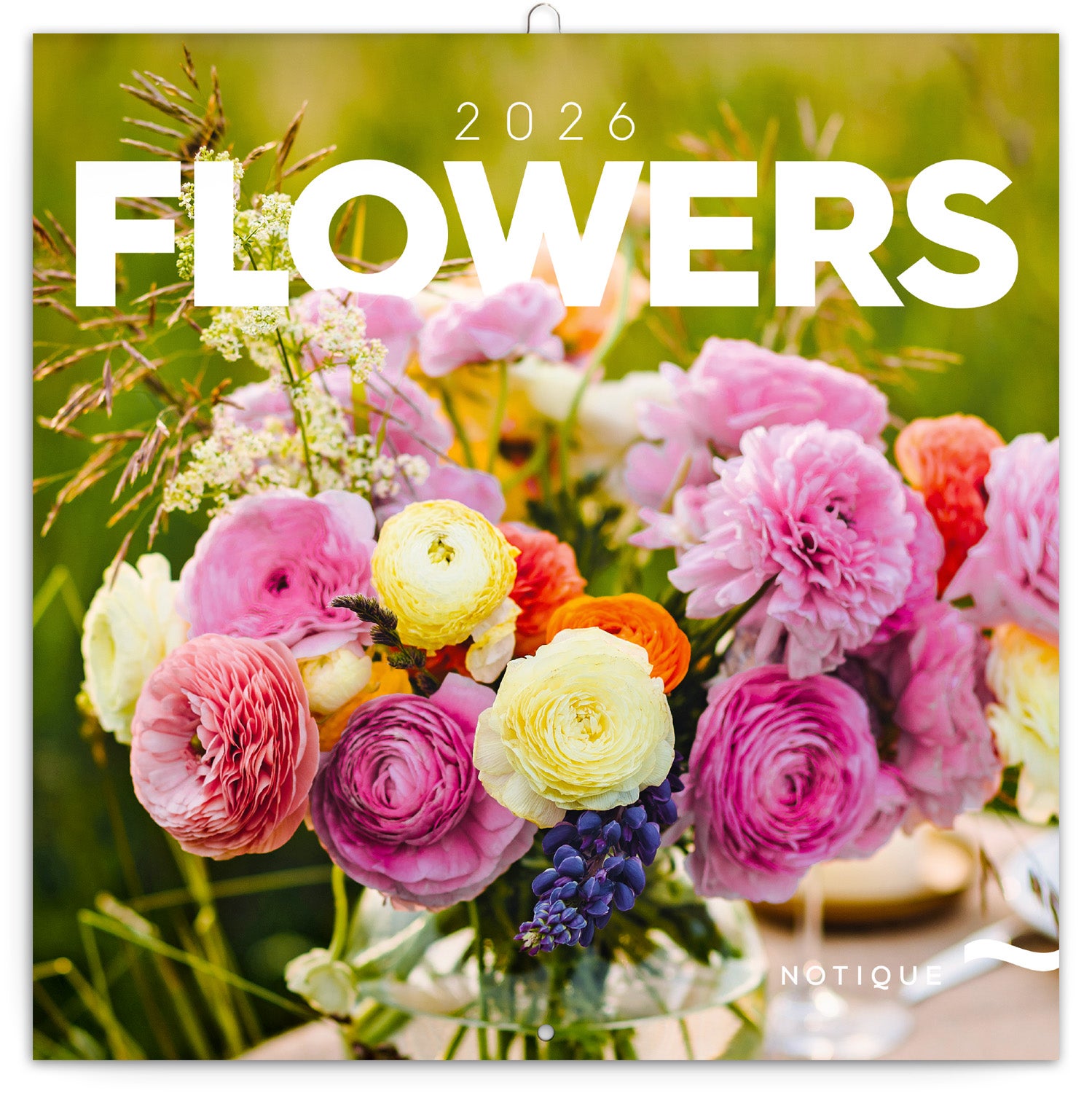 Kalender 2026 30x30 Flowers