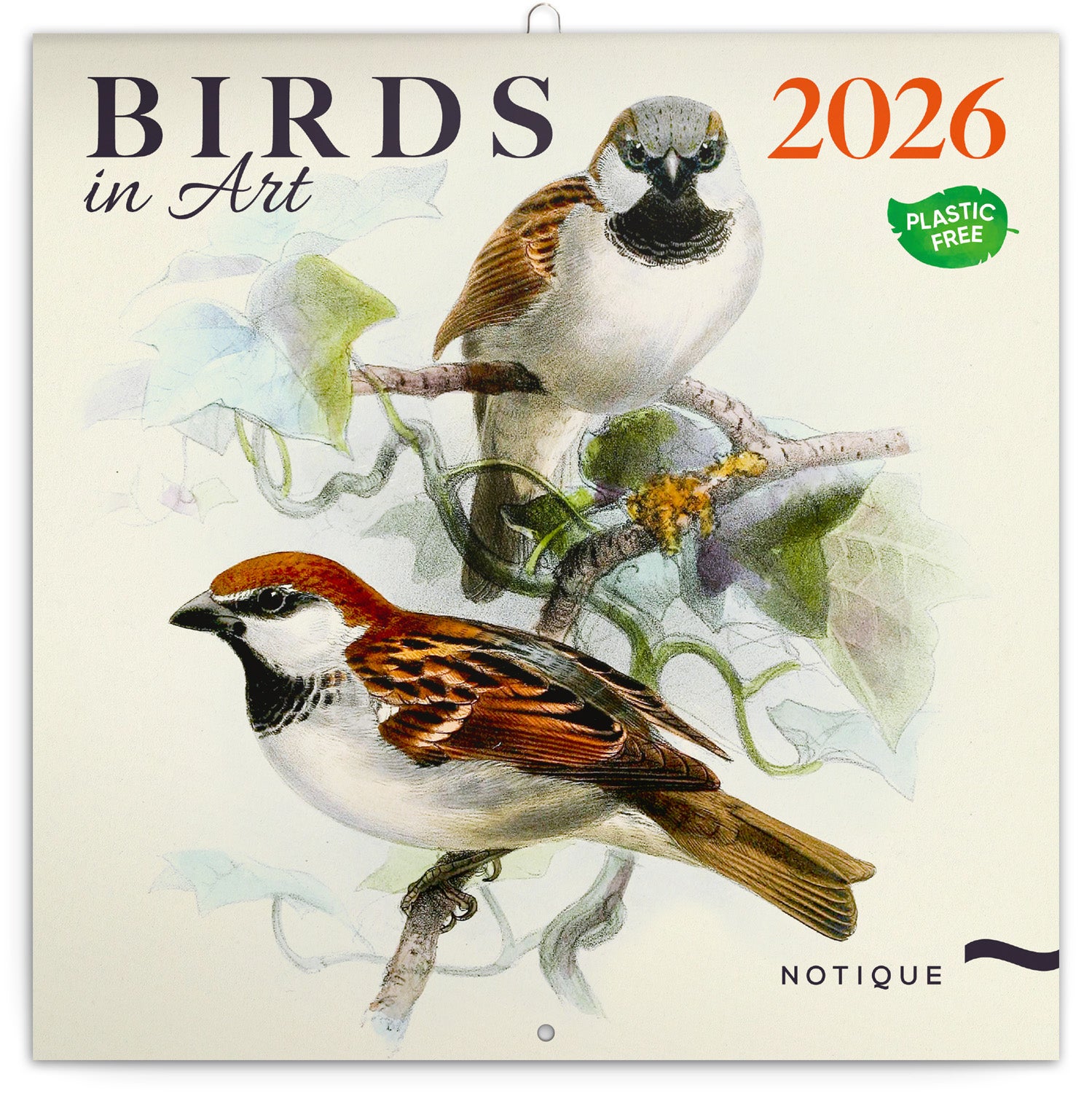 Kalender 2026 30x30 Birds in Art 2026