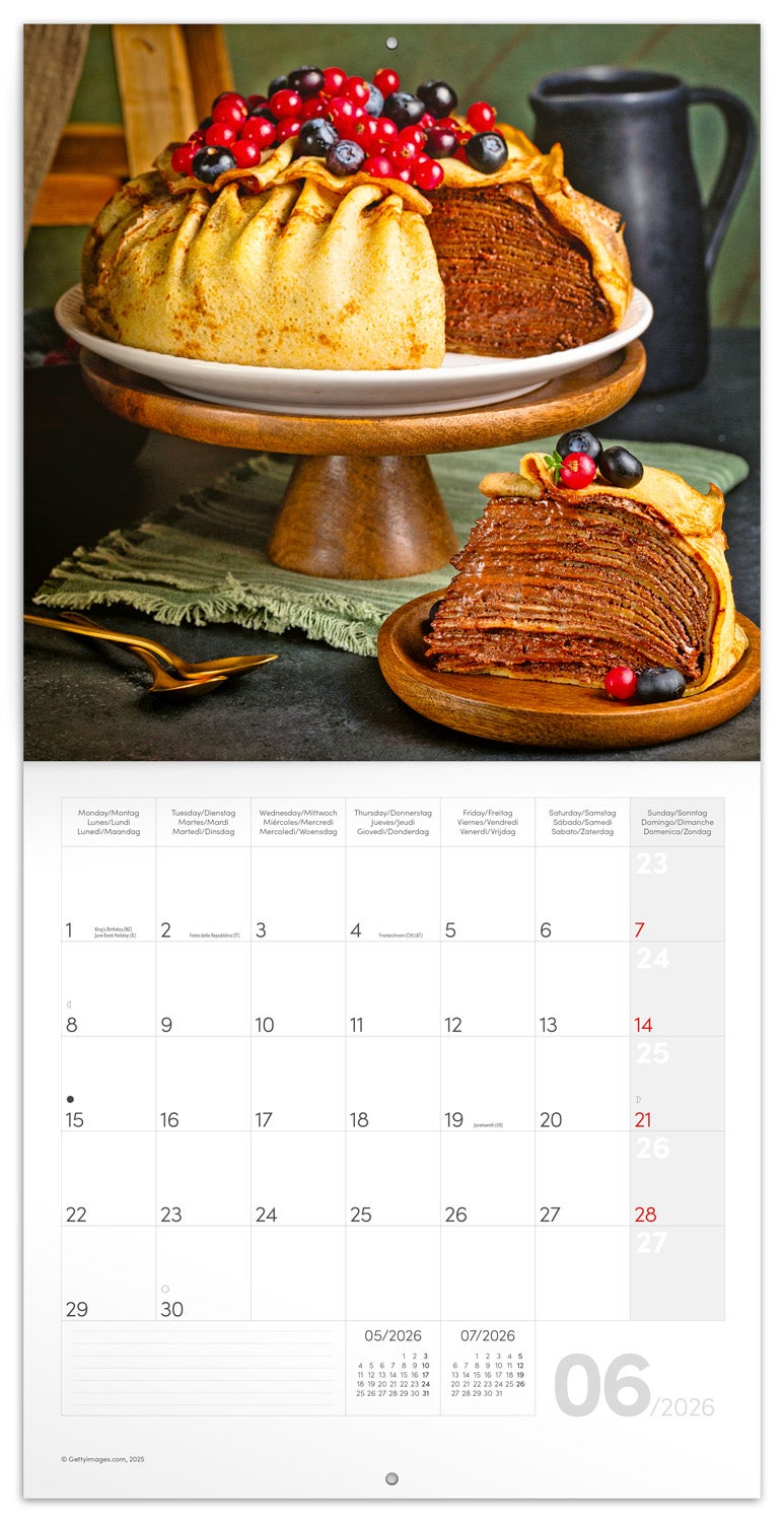 Kalender 2026 30x30 Sweet Moments