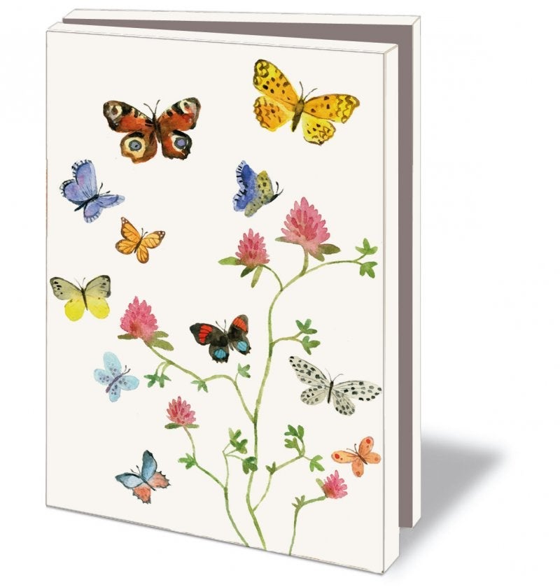Kortmappe 10x15 Alice Appleton Flowers Butterflies