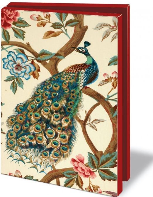 Kortmappe 10x15, Påfugler