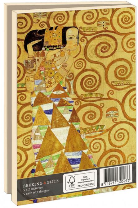 Kortmappe 10x15, Gustav Klimt, The Kiss