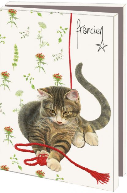 Kortmappe 10x15, Anita Walsmit Sachs, Rød Tråd