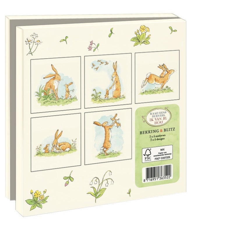 Kortmappe 145x145 Anita Jeram Guess How Much I Lov