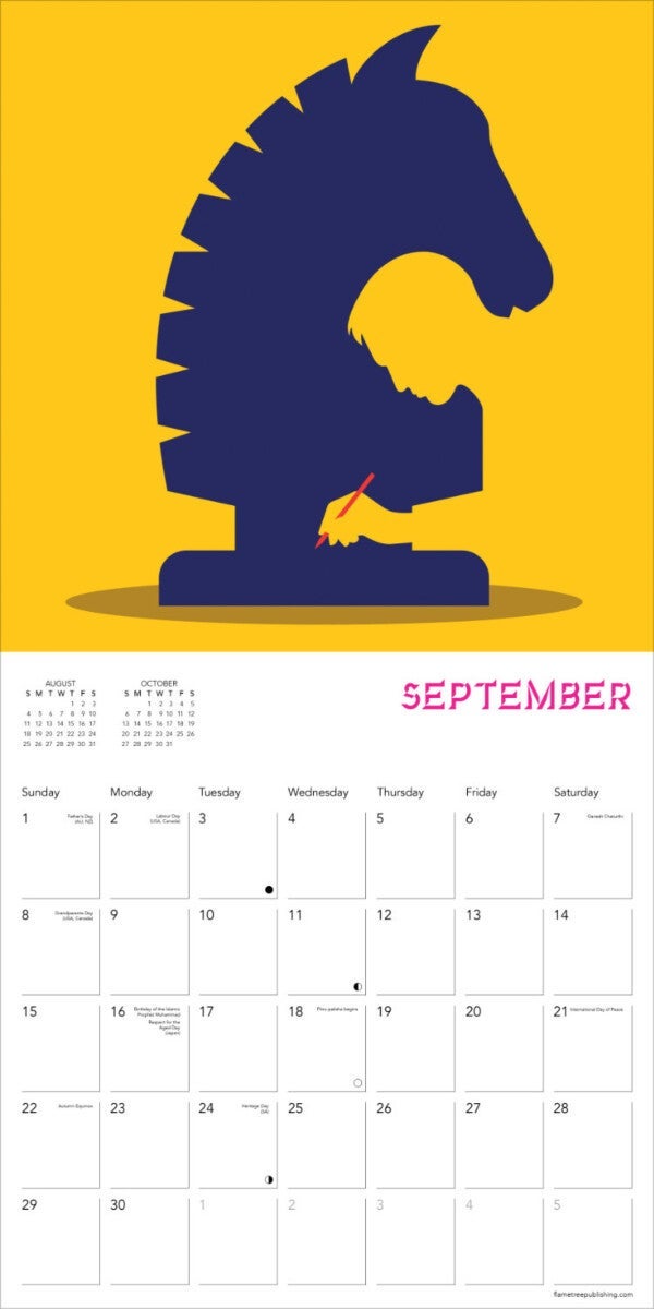 Kalender 2024 Optical Illusions 30x30cm