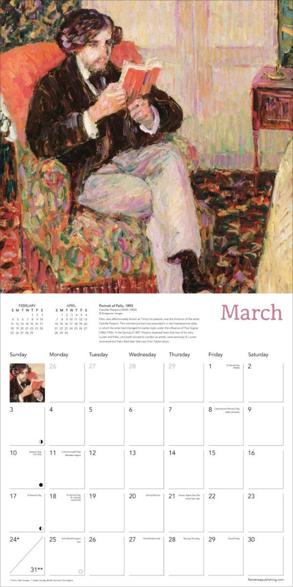 Kalender 2024 Book Lovers 30x30cm