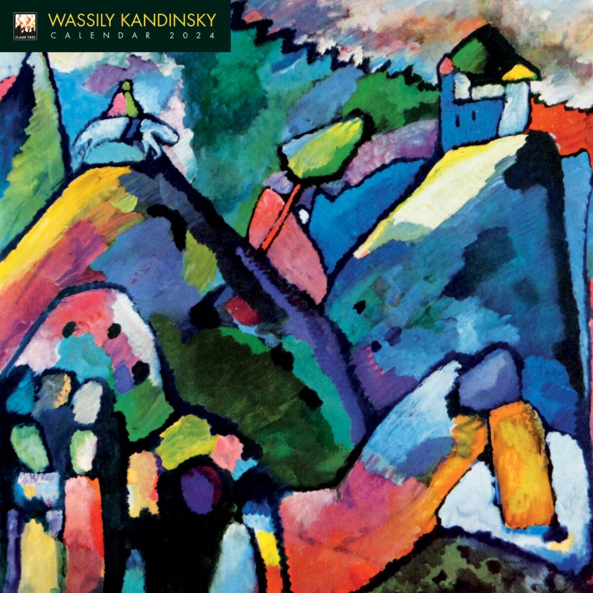 Kalender 2024 Wassily Kandinsky 30x30cm