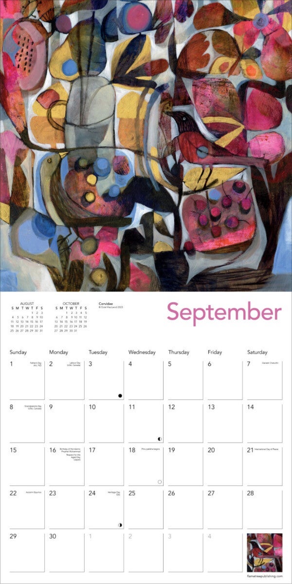 Kalender 2024 Este Macleod 30x30cm