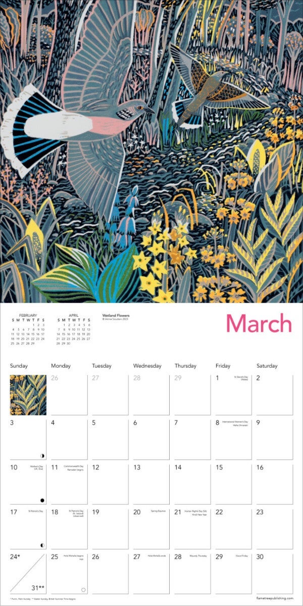 Kalender 2024 Annie Soudain 30x30cm