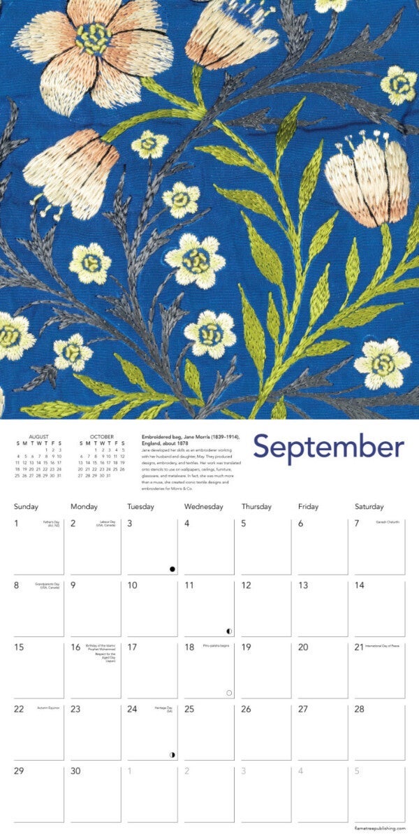 Kalender 2024 Women in Arts 30x30cm