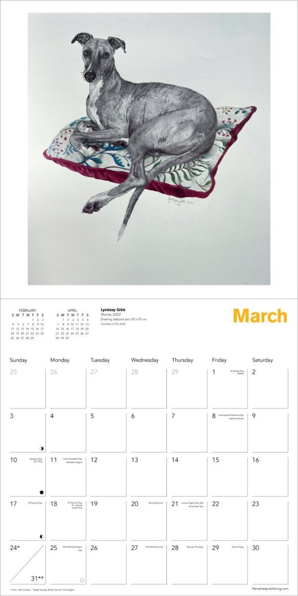 Kalender 2024 R Academy of Arts 30x30cm