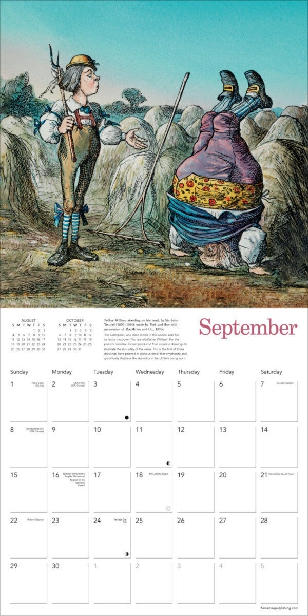 Kalender 2024 Alice 30x30cm