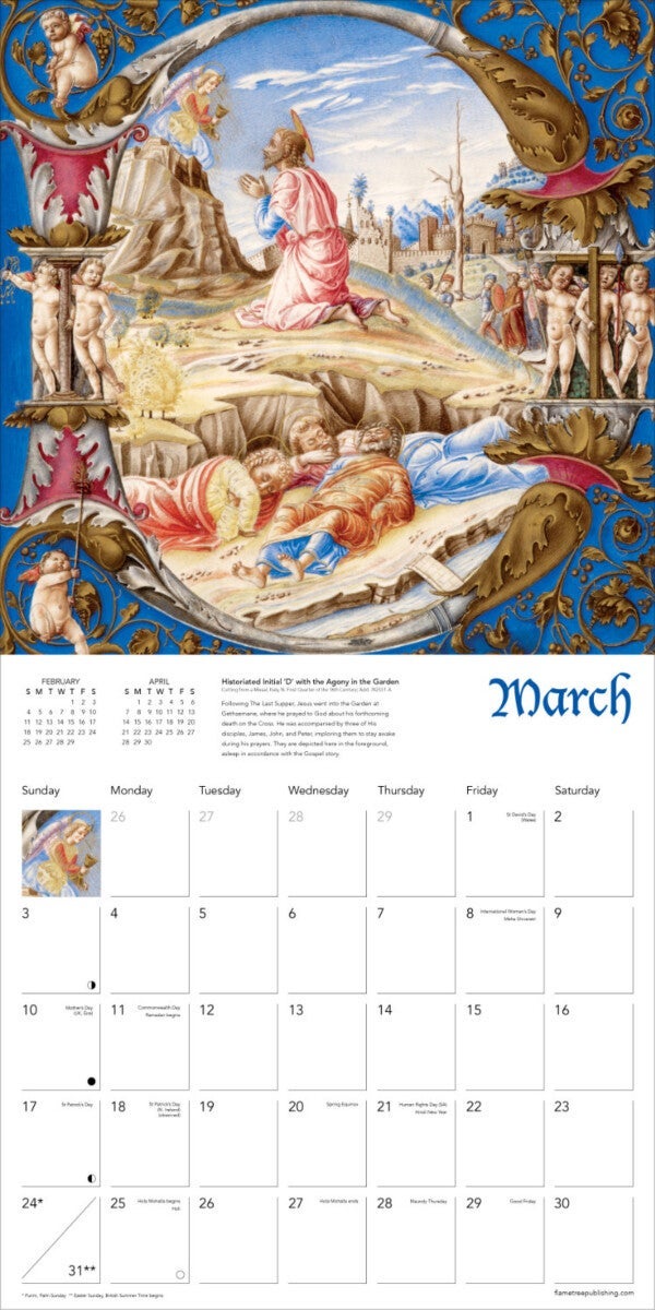 Kalender 2024 Illumi Manuscripts 30x30cm