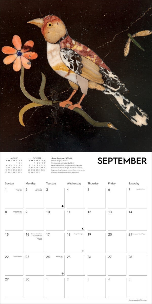 Kalender 2024 Victorian Art 30x30cm