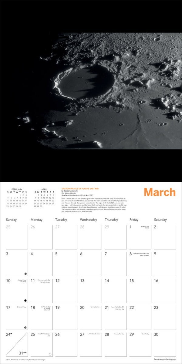 Kalender 2024 Astronomy 30x30cm