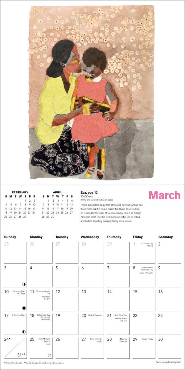 Kalender 2024 Young Artists 18x18cm