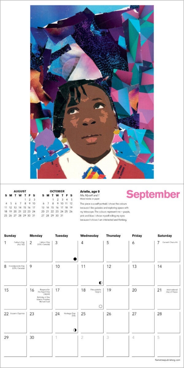 Kalender 2024 Young Artists 18x18cm