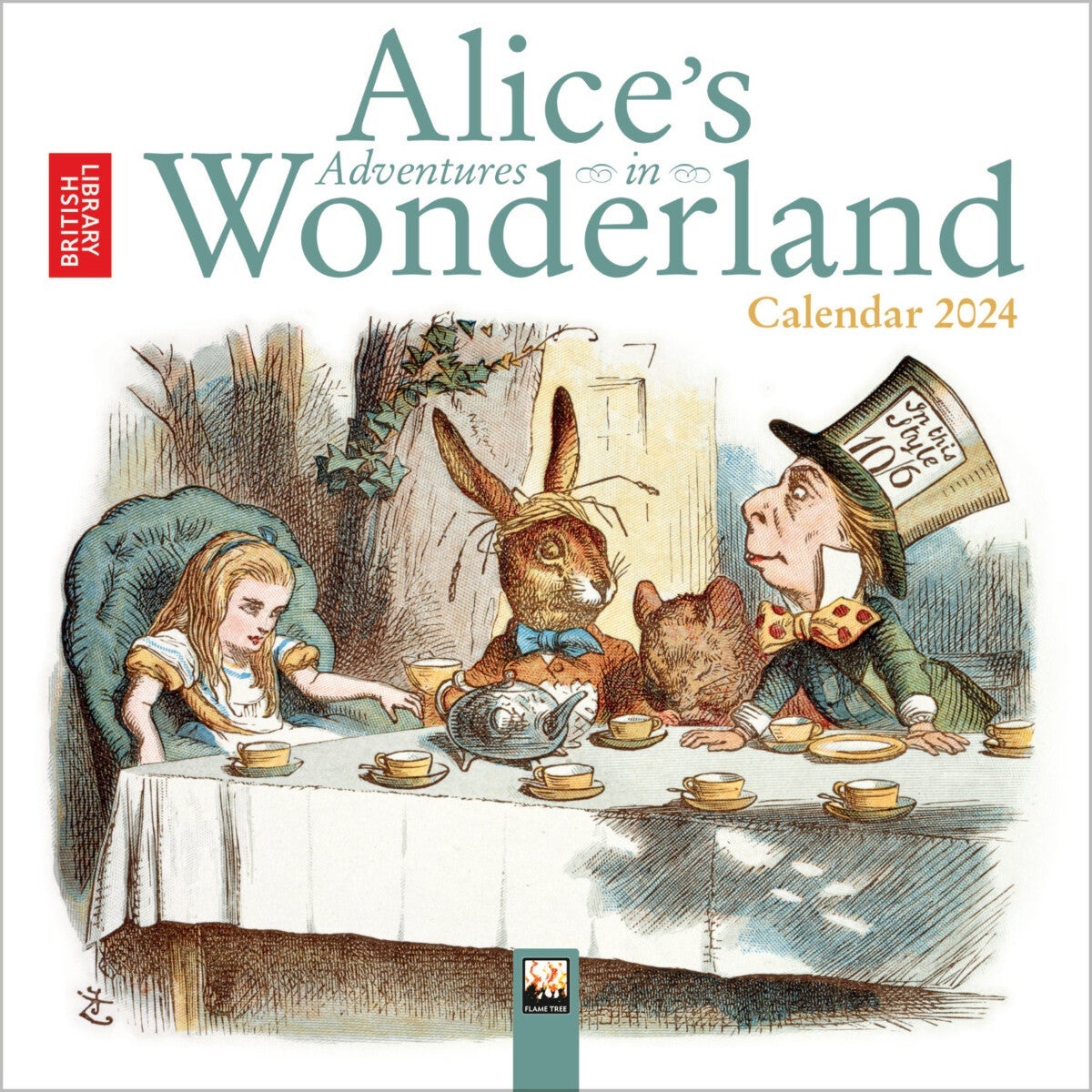 Kalender 2024 Alice 18x18cm