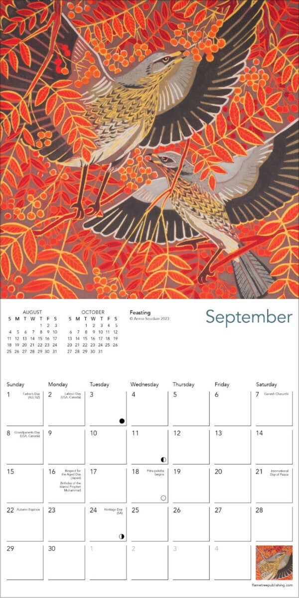 Kalender 2024 Annie Soudain 18x18cm