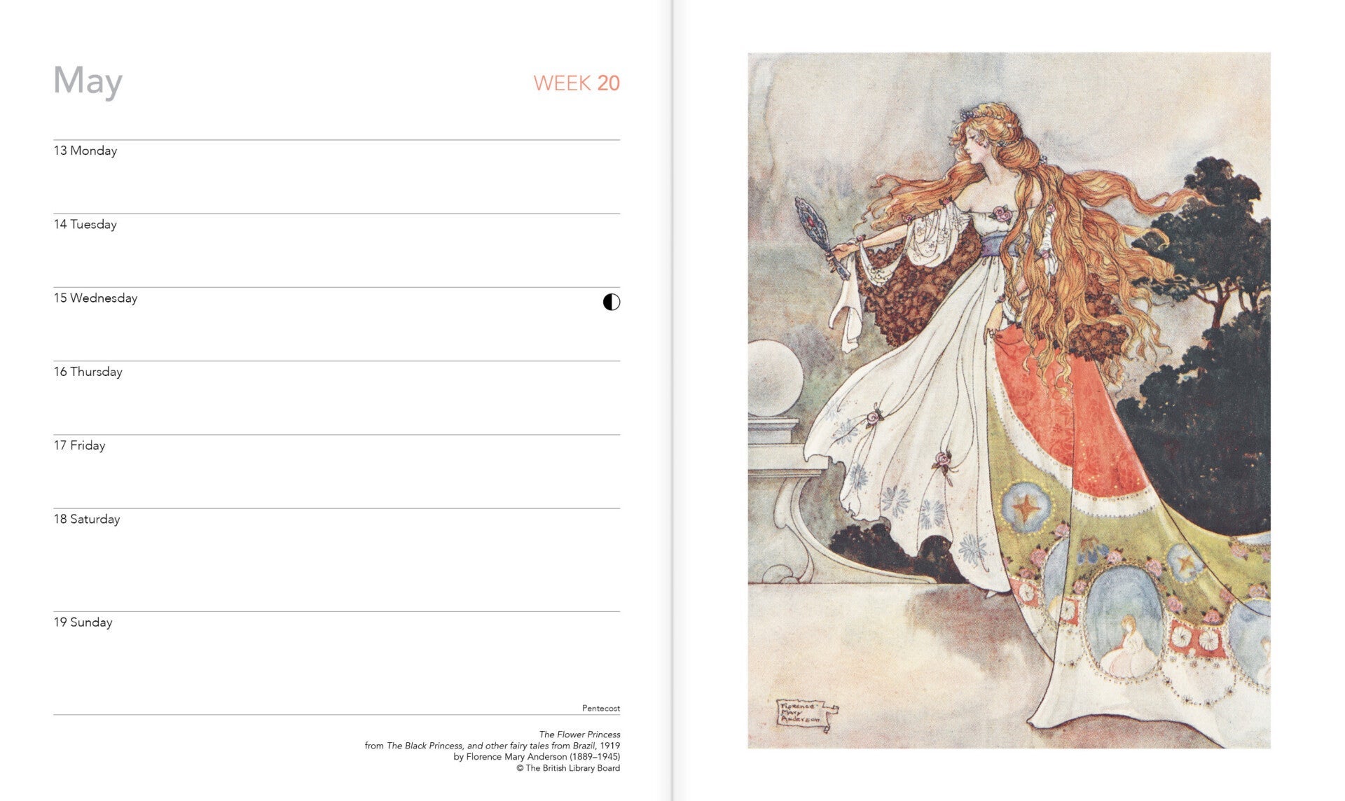 Desk Diary 2024 Child illust 193x230mm