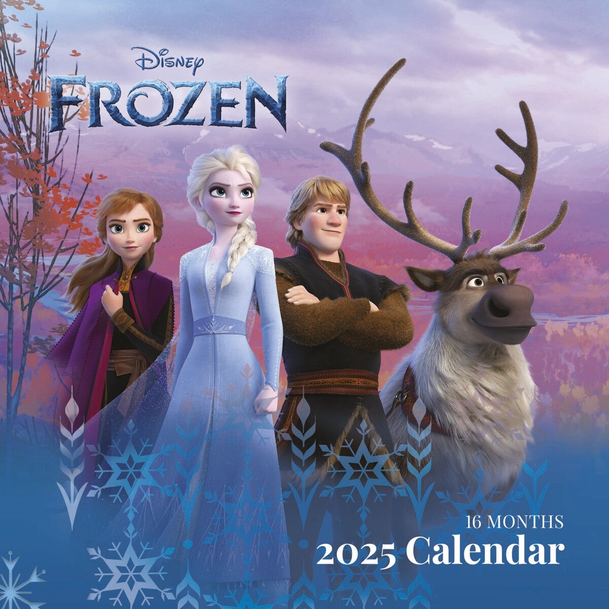 Kalender 2025 FROZEN 30x30cm