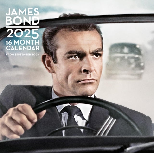 Kalender 2025 JAMES BOND 30x30cm