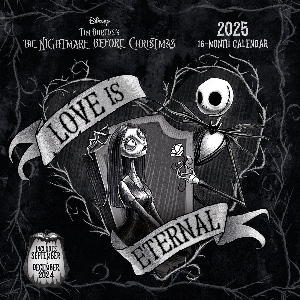 Kalender 2025 THE NIGHTMARE 30x30cm