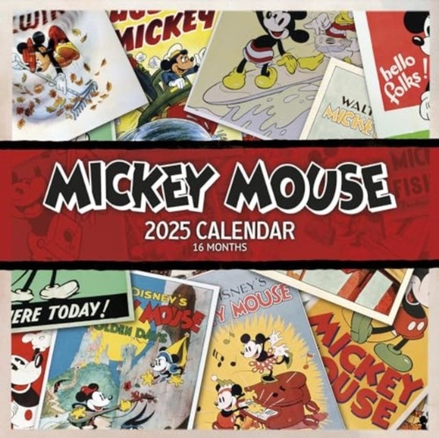 Kalender 2025 MICKEY & MINNIE 30x30cm