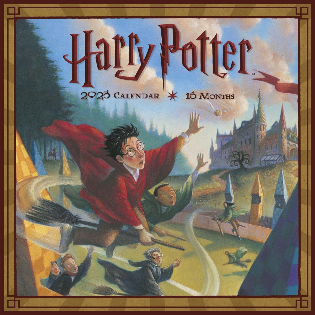 Kalender 2025 Harry Potter 30x30cm