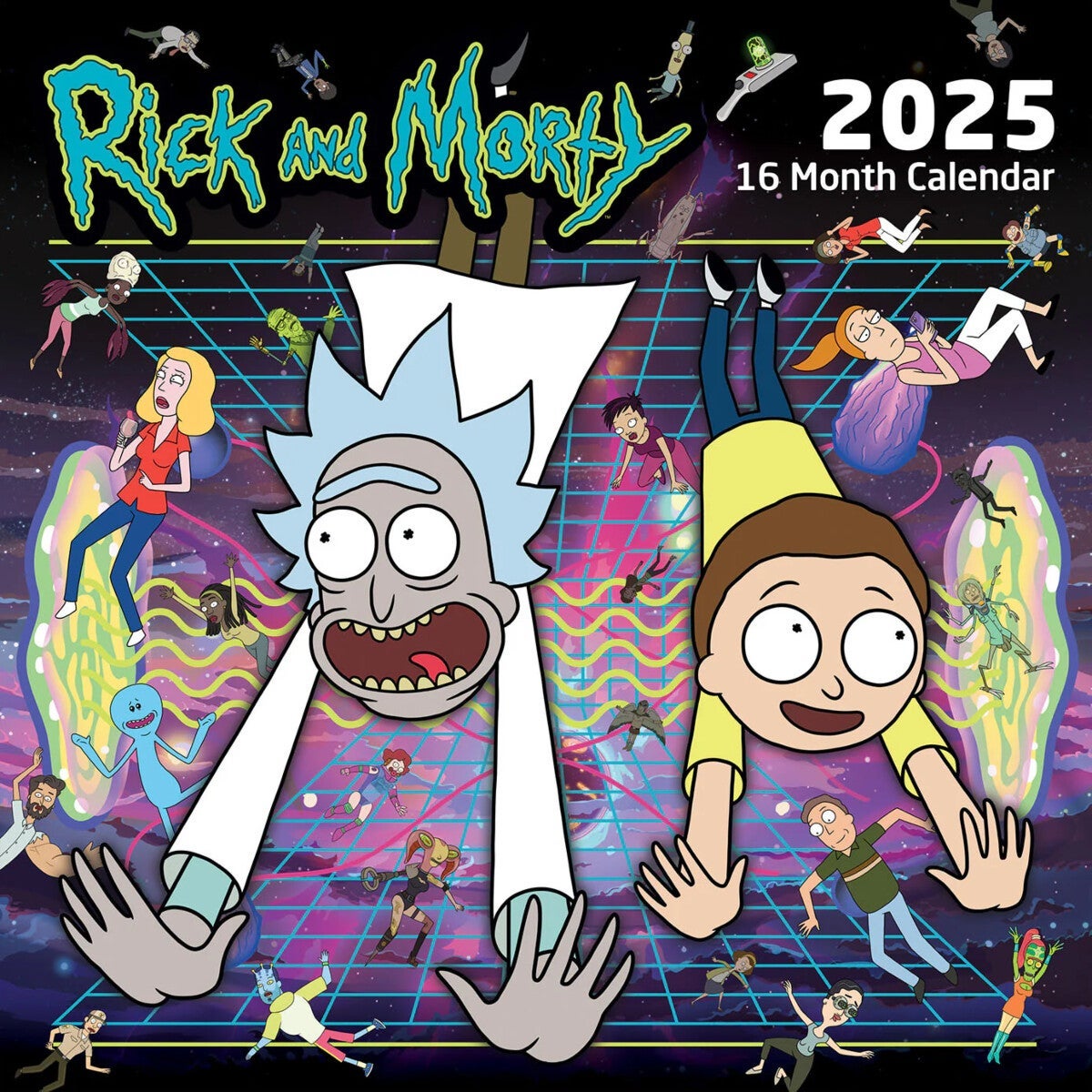 Kalender 2025 RICK AND MORTY 30x30cm