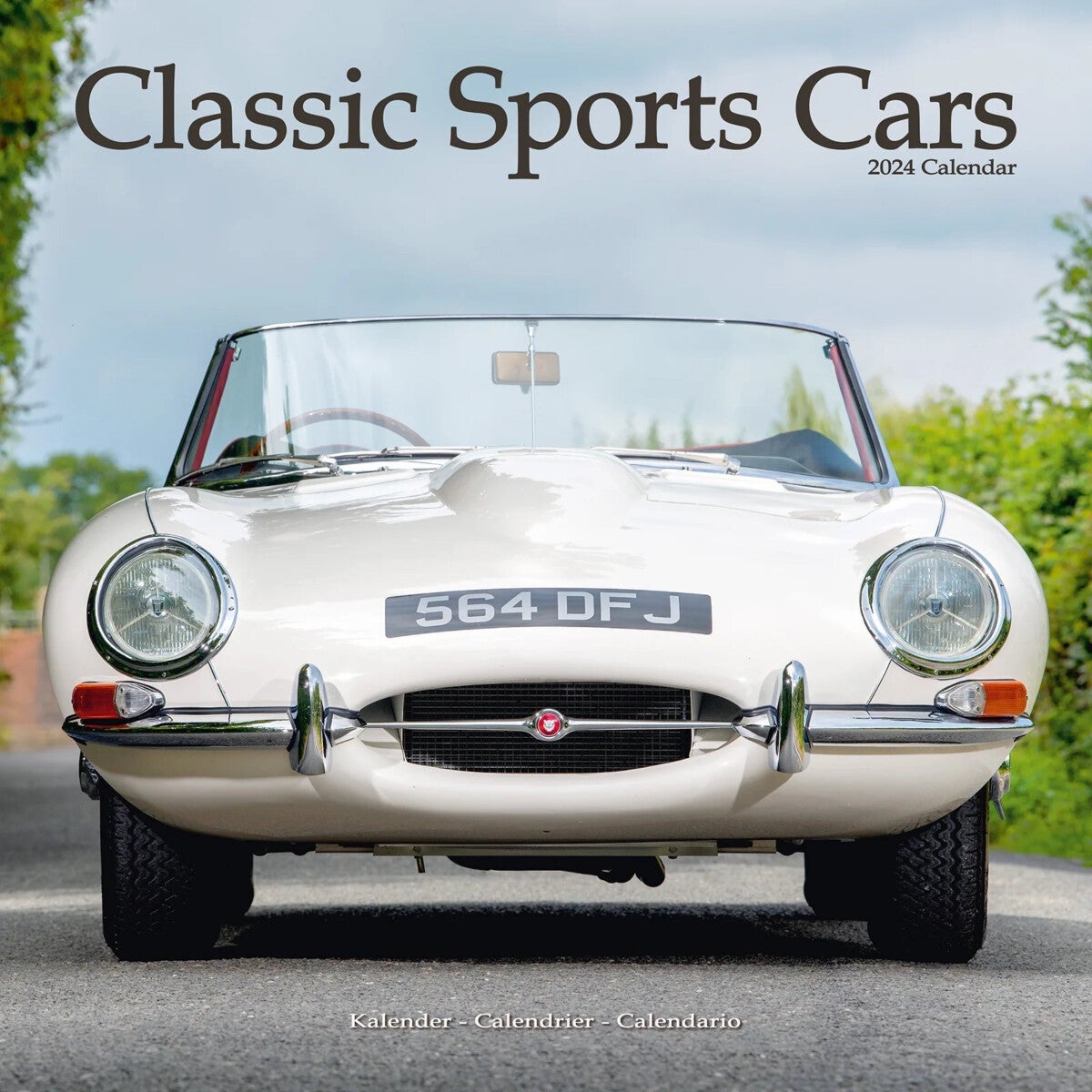 Kalender 2024 Classic Sport Cars 30x30cm
